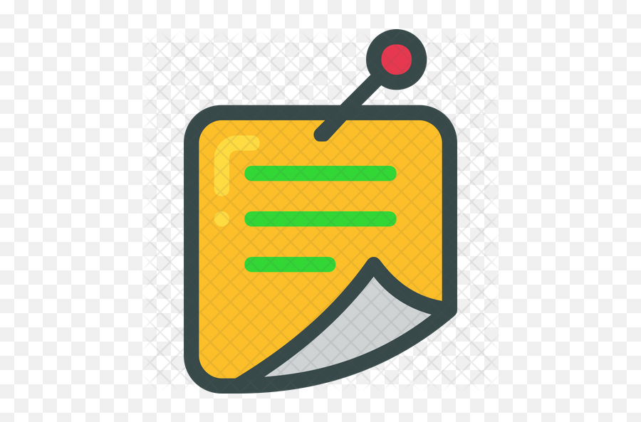 Sticky Note Icon - Sticky Note Icon Png,Sticky Notes Png