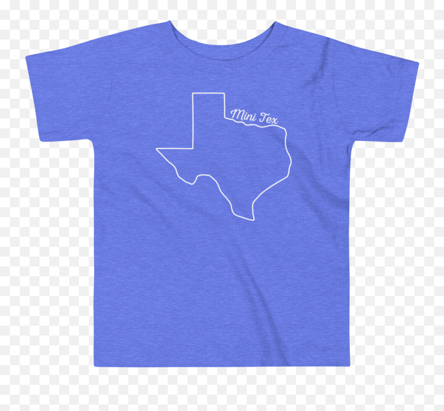 Mini Tex Toddler Tee - T Png,Texas Outline Png
