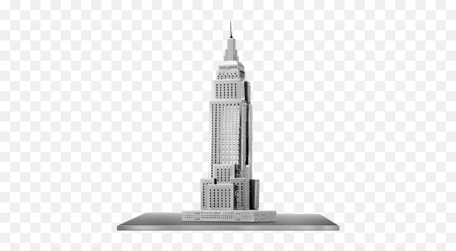 Fascinations Iconx 3d Metal Model Kits - Empire State Building Png,Empire State Building Png