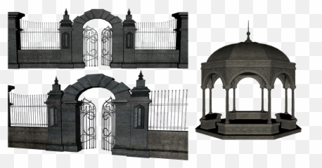Gate Gates Wall Png