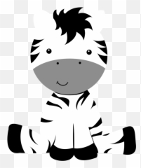 Zebra Jungle Animals Baby - Safari Baby Animals Clipart Png,Jungle Animals Png