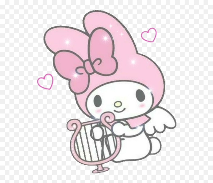 Aesthetic Angel Hello Kitty And - Hello Kitty Aesthetic Transparent Png,Hellokitty Png
