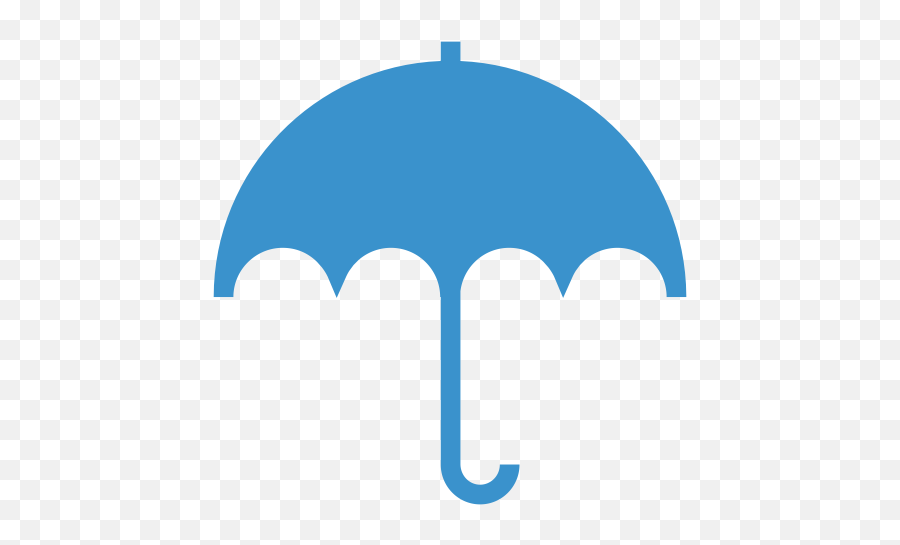 Protection Rain Umbrella Weather Icon - Umbrella Png Icon Blue,Umbrella Png