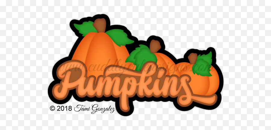 Pumpkins Title Transparent Cartoon - Jingfm Fresh Png,Pumpkins Transparent