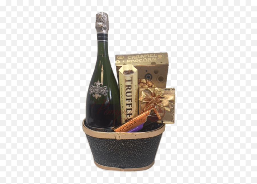 Segura Viudas Sparkling Wine Gift Basket - Bottle Stopper Saver Png,Easter Basket Png