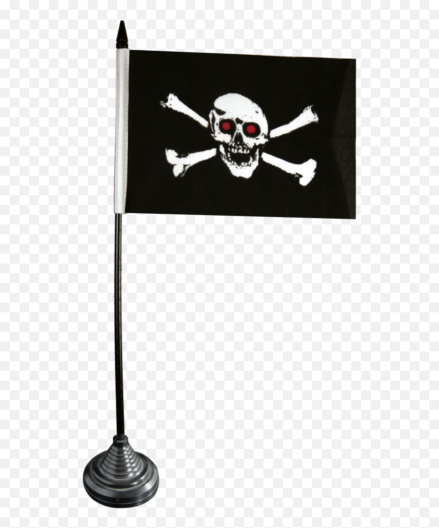 Pirate With Red Eyes Table Flag - 395 X 59 Inch Drapeau De Tours Png,Red Eyes Transparent