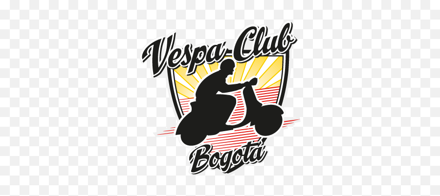 Vespa Club Bogota Logo Vector - Vector Logo Vespa Png,Vespa Logo
