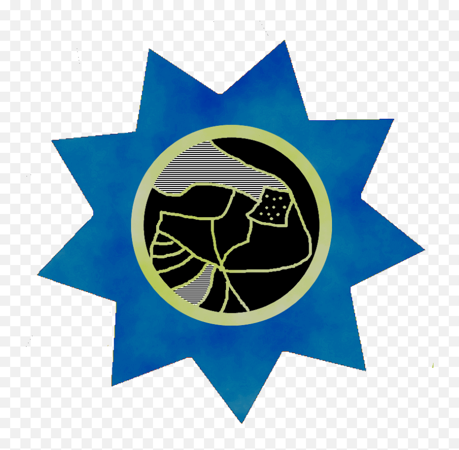 Sun Moon And Universe - Ninepointed Stars Art Png,Sun And Moon Logo