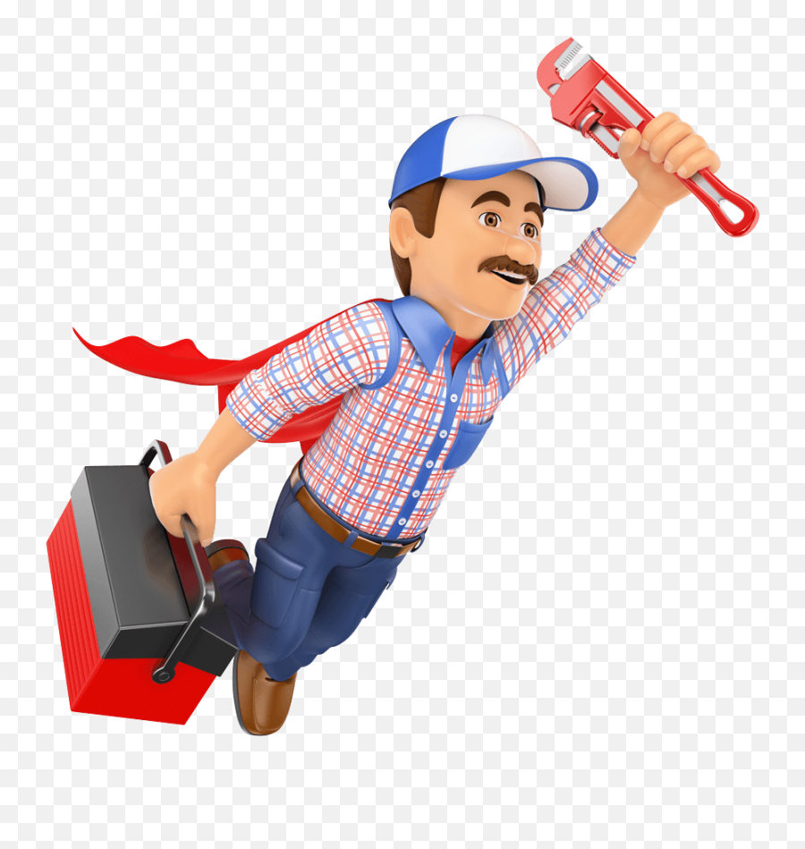 Jpg Stock Plumber Clipart Tool Man - Tool Man Png Man With Tools Cartoon,Laughing Man Png