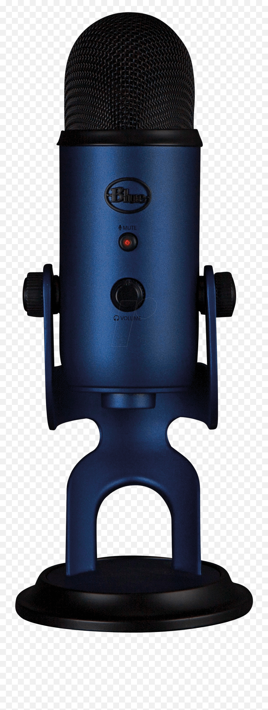 Midnight Blue Yeti Usb Microphone - Blue Yeti Microphone Blue Png,Blue Yeti Png