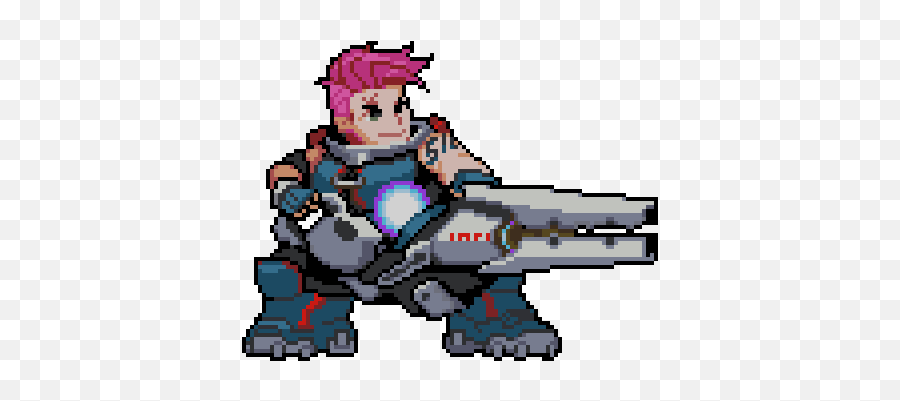 Zarya Pixel Spray Png Image With No - Overwatch Zarya Pixel Spray,Zarya Transparent