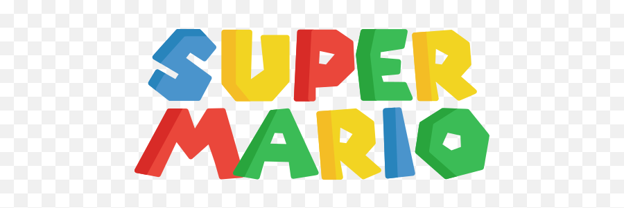Super Mario - Free Logo Icons Logo Com Nome Super Mario Png,Mario Logo Transparent