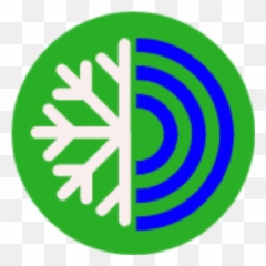 Aircond Remote Monitoring - Snowflakes Flat Icon png