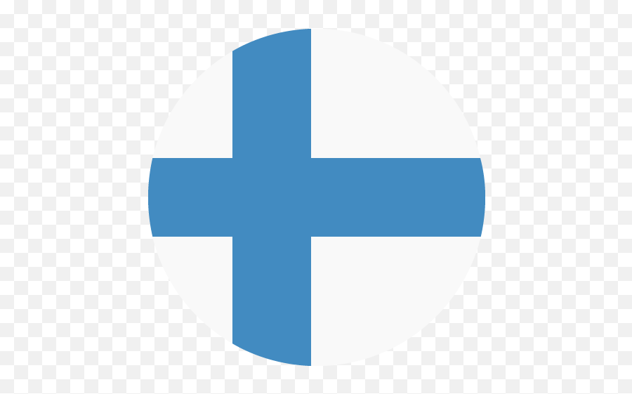 Flag Of Finland - Finland Flag Emoji Png,Finland Flag Icon