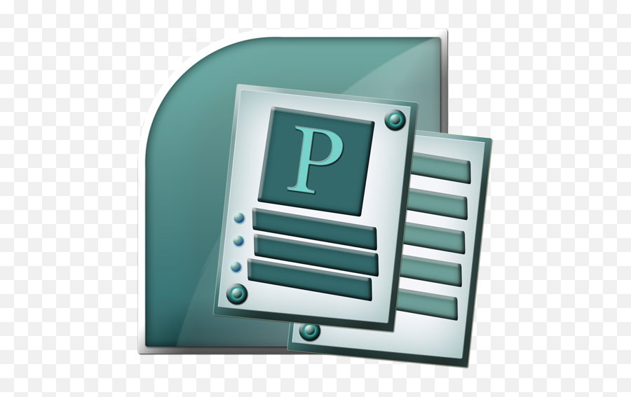 Microsoft Office Publisher Icon - Microsoft Publisher 2007 Logo Png,Office 2007 Icon