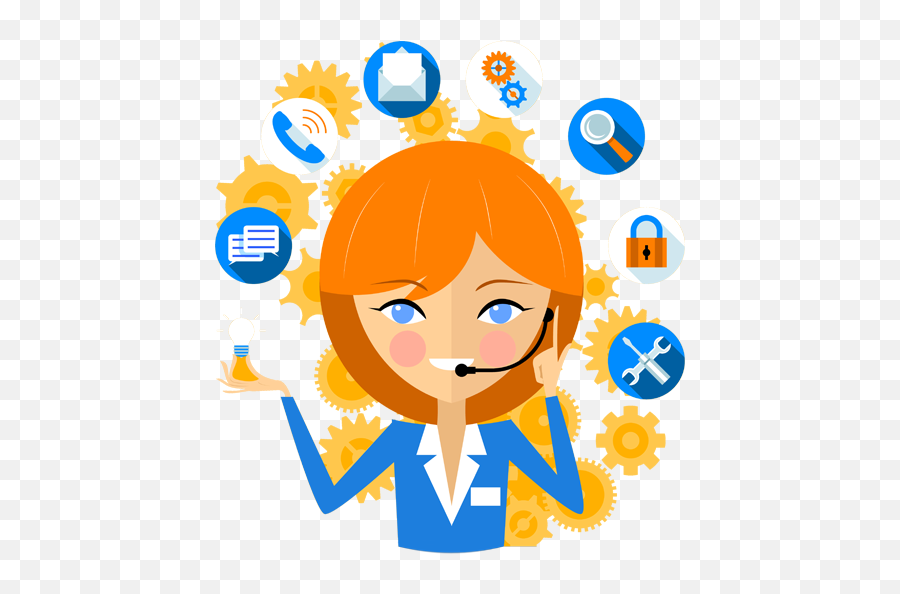 Telemarketing Icon Png - Atendente De Telemarketing Png,Telemarketing Icon