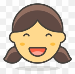 Girl Free Icon Of 780 Vector Emoji - Happy png