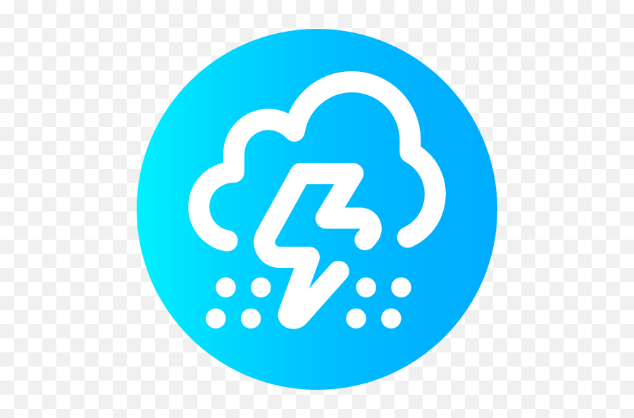 Free Icon Storm - Dot Png,Storm Icon Blue Rain
