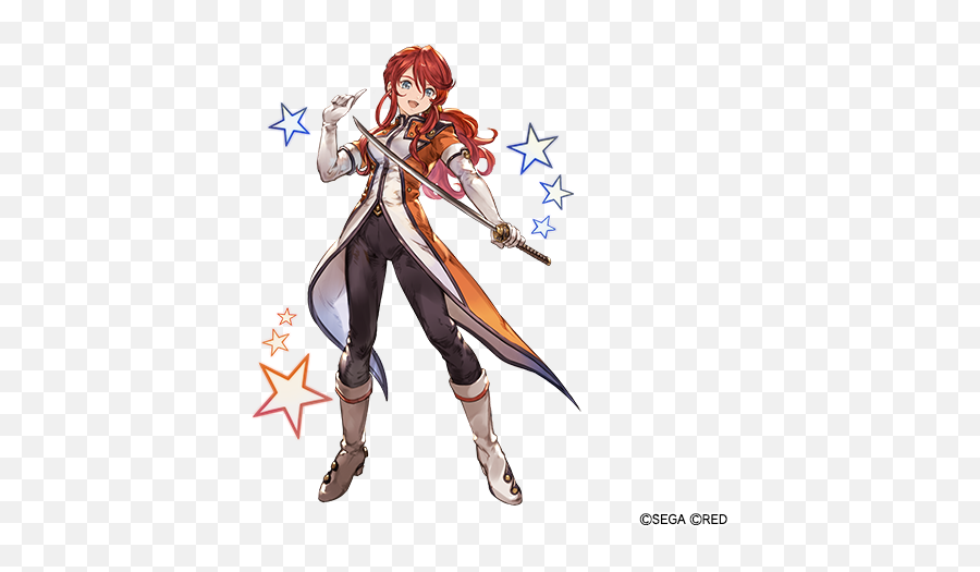 Iosandroid Granblue Fantasy Mobage Rpg Archive - Granblue Fantasy Character Renders Png,Eso Red Sword And Bow Icon