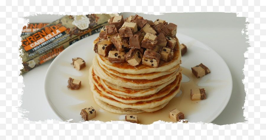 Caramel Chaos Pancake Stack - Pannekoek Png,Pancakes Transparent