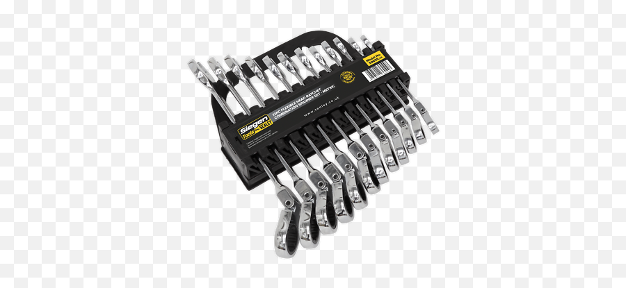 Siegen By Sealey 12pc Ratchet Flexi Head Combination Spanner Set Metric 8 - 19mm Ebay Metalworking Hand Tool Png,Where Is The Wrench Icon In Chrome