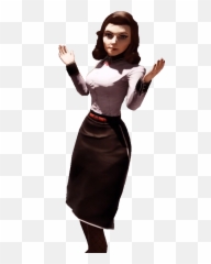 Elizabeth Burial - Girl,Bioshock Png