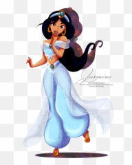 Princess Jasmine Disney Transparent Image - 20459 Jasmine Cartoon Disney Princess Png,Princess Jasmine Png