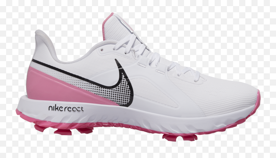 React Infinity Pro Menu0027s Golf Shoe - Whitepink Nike React Golf Shoes Pink Png,Footjoy Icon Golf Shoes Closeouts