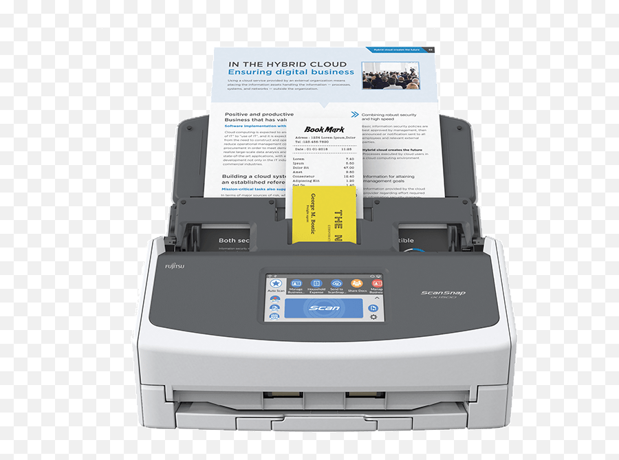 Scansnap Home - Fujitsu Scansnap Singapore Scanner Fujitsu 1600 Png,Document Scanner Icon