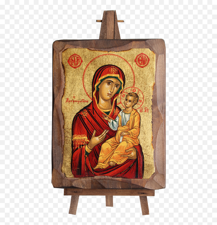 Baby - Holding Mary Red U2013 Pefkis Png,Mary And Baby Jesus Icon