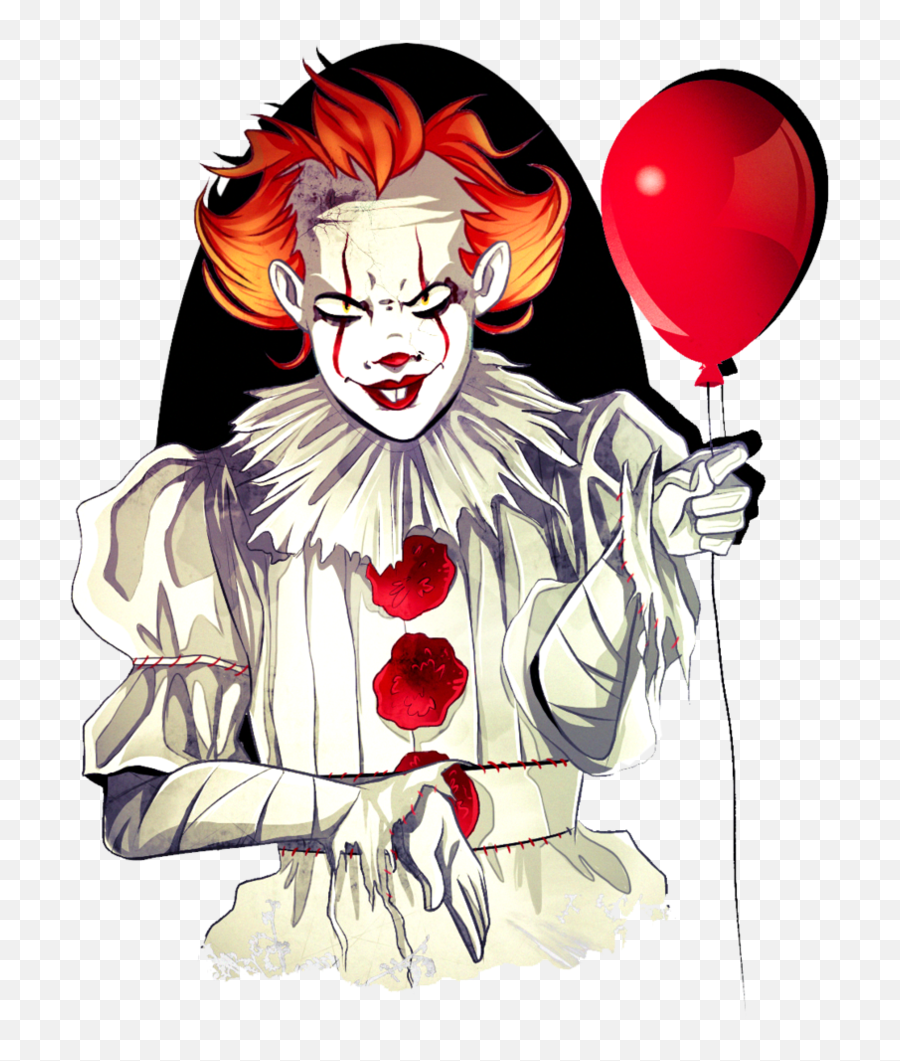 Good Clowns Pennywise The Dancing Clown Horror Icons - It Palhaço It Desenho Png,Clown Emoji Png