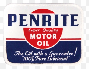 Penrite Retro Woven Patch Png Logo