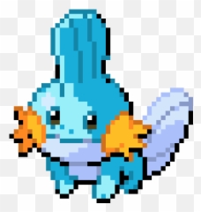 Mudkip - Mudkip Minecraft Pixel Art Png,Mudkip Png
