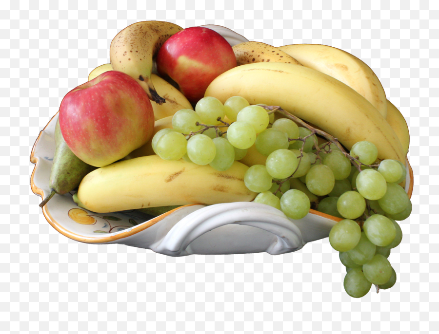 Fruitbowlpngbananaapple - Free Image From Needpixcom Png,Fruit Png Images