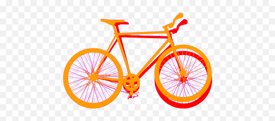 Riding Bikes Stickers For Android Ios - Animated Moving Bike Gif Png,Bike Transparent