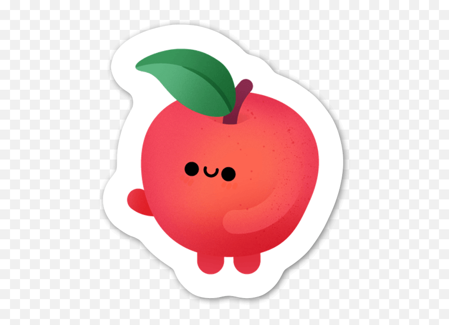 Apple - Clip Art Png,Apple Logo Sticker