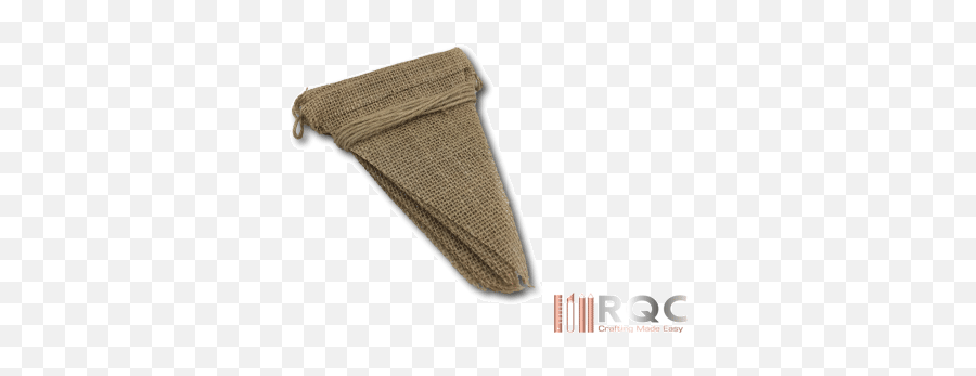 Vintage Jute Burlap Pennant Style Photography Prop Triangle Banner - Wool Png,Vintage Banner Png