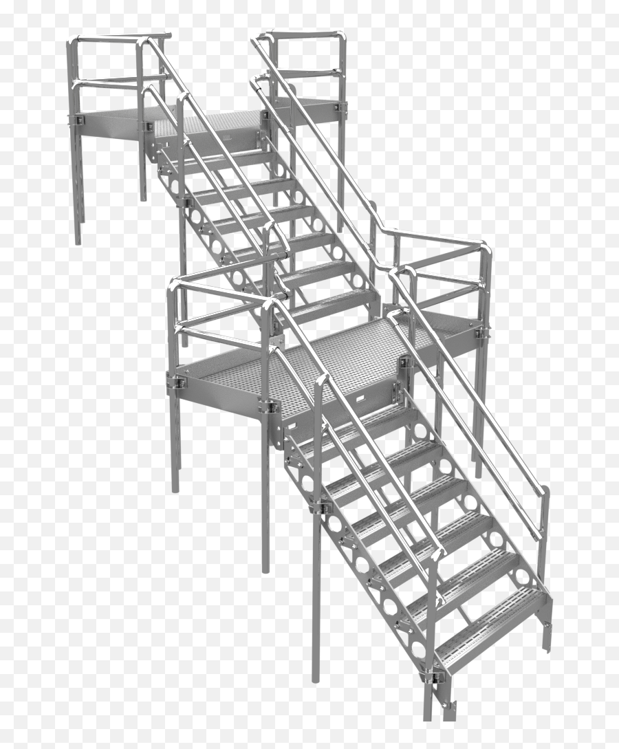 Temporary Embankment Staircase U0026 Custom Ladder Modular - Ladder Png,Stairs Png