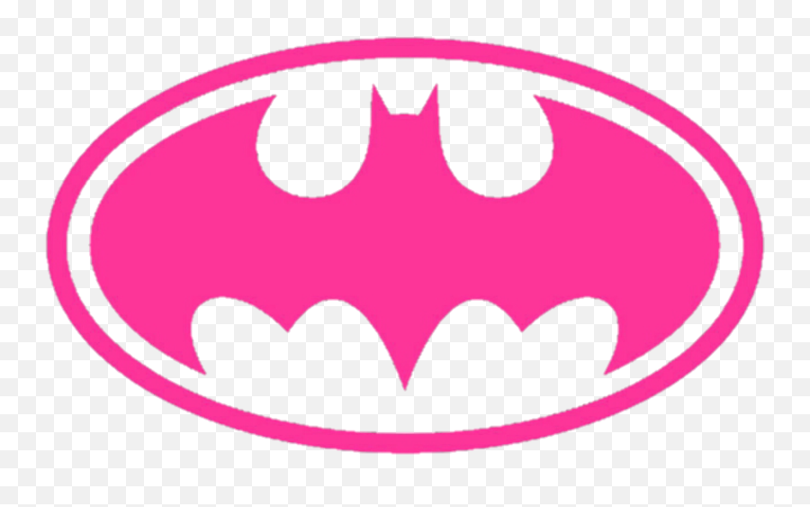 Batman De Elizabeth Fuentes - Batman Logo Pink Png,Superwoman Logo