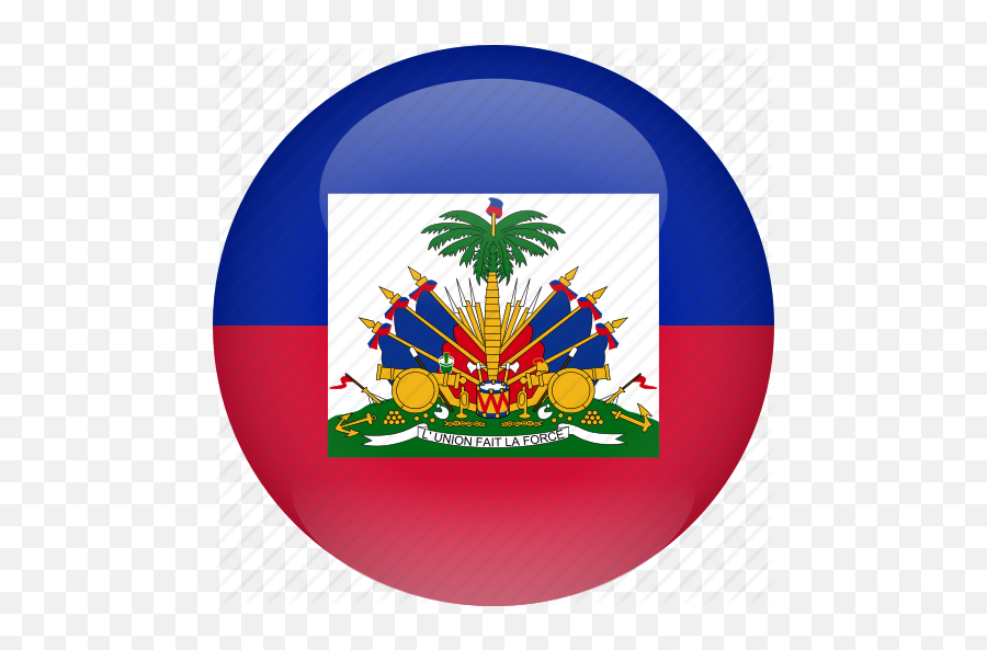 Country Flag Haiti Icon - Haiti Coat Of Arms Png,Haiti Flag Png