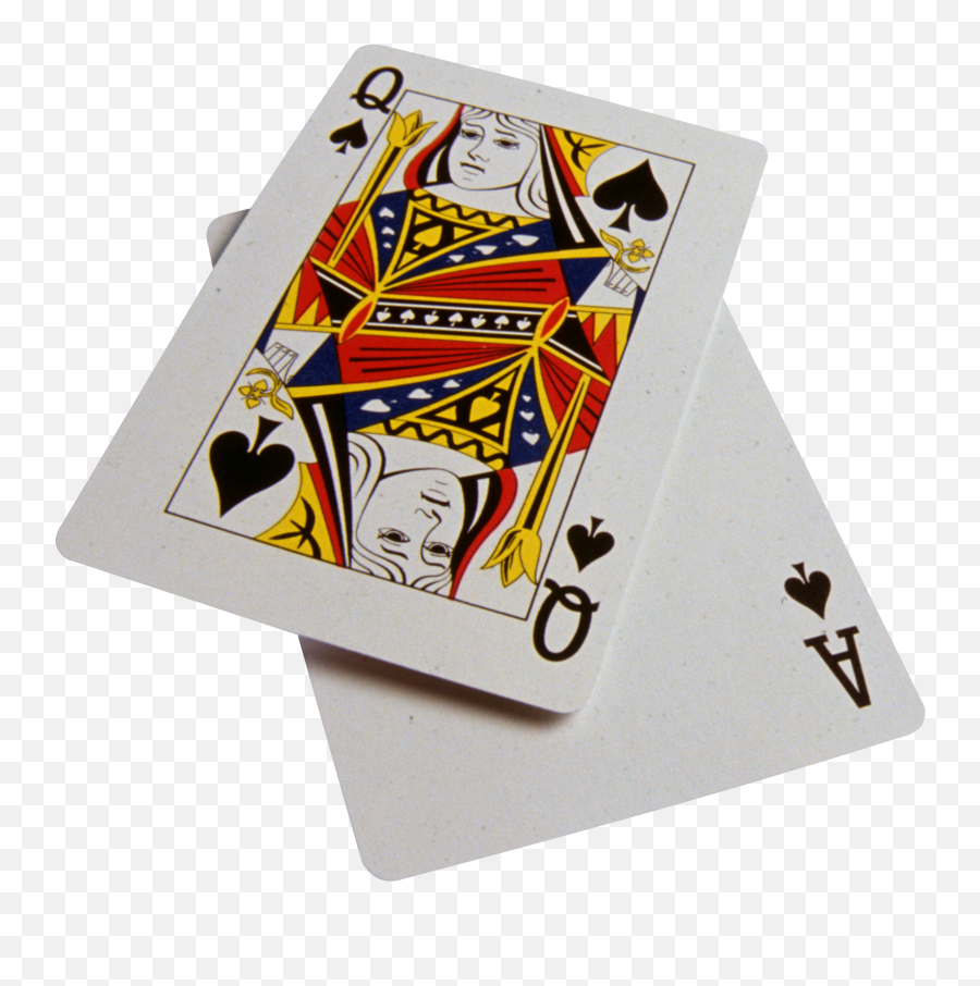 Download Playing Cards Png - Ace And Queen Of Spades,Deck Of Cards Png