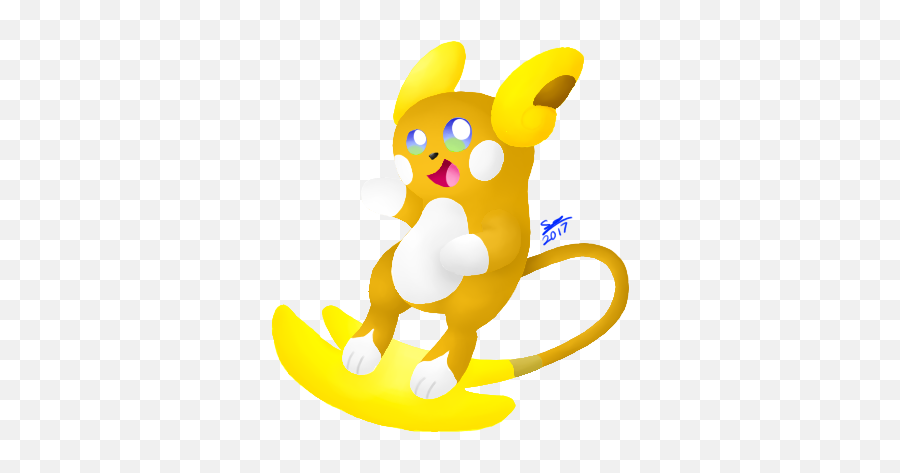 Swimu0027s Art Book 2 - Alolan Raichu Wattpad Cartoon Png,Raichu Png