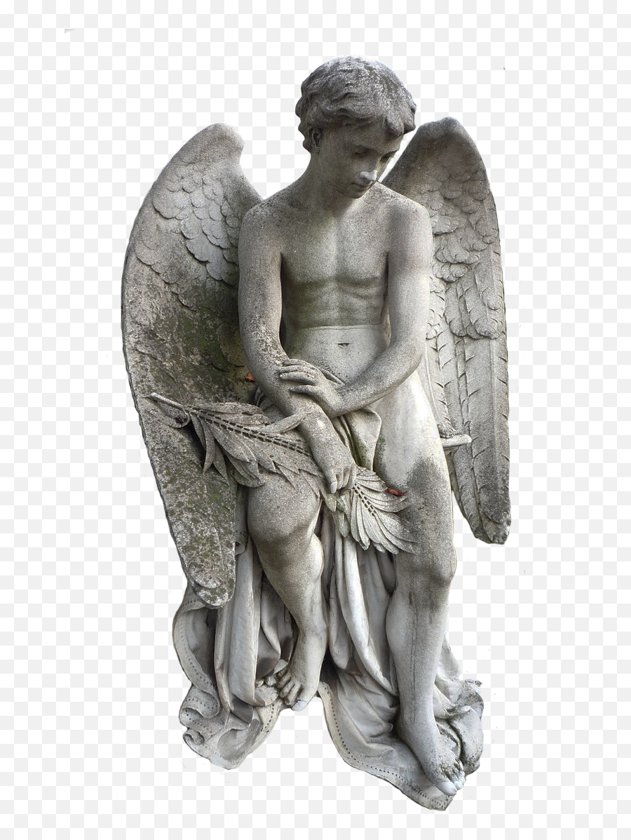 Statue Png 7 Image - Male Guardian Angel Statue,Statue Png