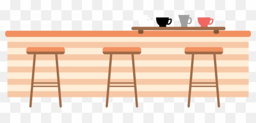 Png Black And White Library Bar Vector - Coffee Bar Png,Black Bar Png