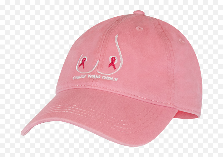 Pink Check Your Girls Baseball Cap - Baseball Cap For Girls Png,Baseball Hat Png