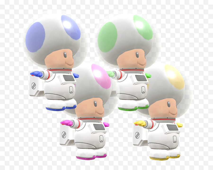 Wii U - Mario Kart 8 Astronaut Toad The Models Resource Cartoon Png,Toad Png