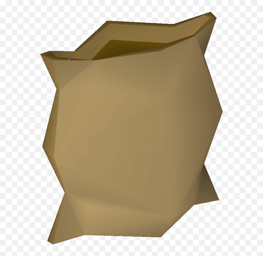 Empty Sacks Are Used To Store Potatoes - Herb Sack Osrs Png,Potatoes Png