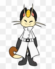 Labcoat Meowth - Cartoon Png,Meowth Png