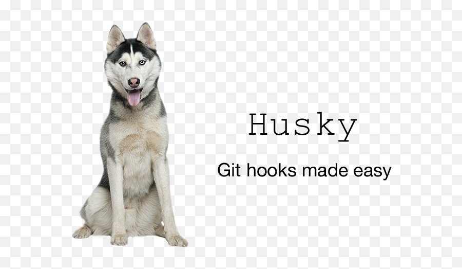 Git Hooks - Husky Sitting Png,Husky Transparent