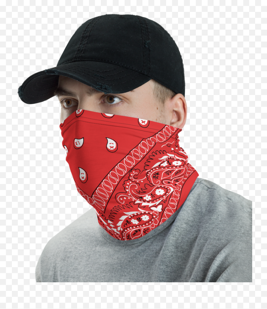 Red Bandana - Digital Camo Neck Gaiter Png,Red Bandana Png